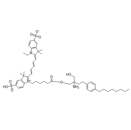 CY5-Fingolimod,五甲川花菁染料-芬戈莫德