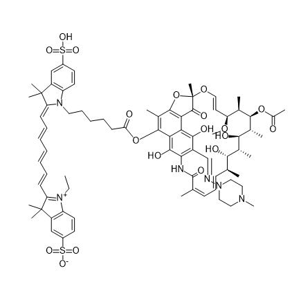 Cy7-RIF,七甲川花菁染料-利福平