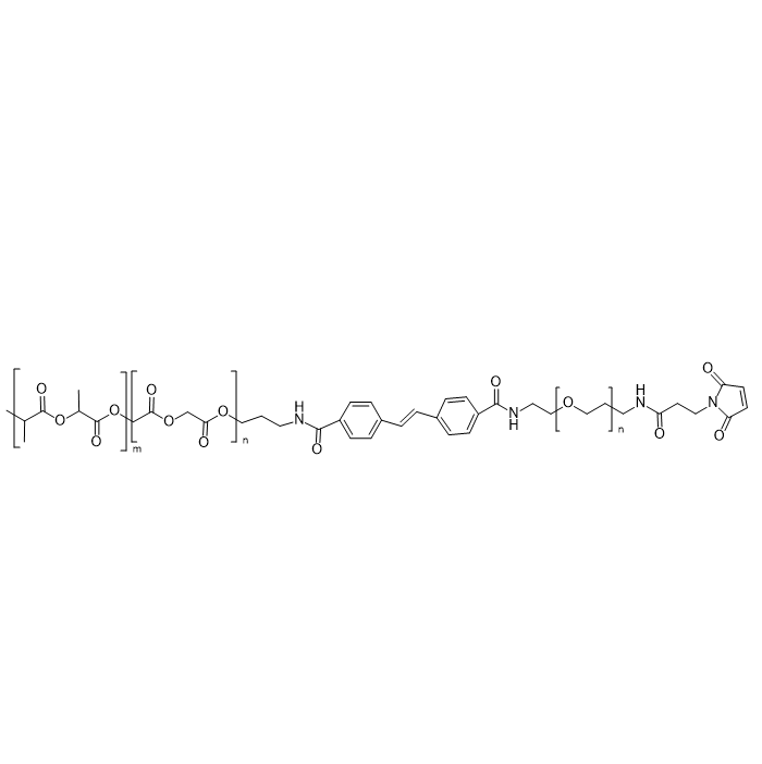 PLGA-Azo-PEG-MAL,聚（乳酸-羟基乙酸）-偶氮-聚乙二醇-马来酰亚胺