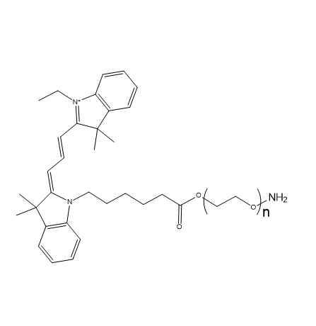 Cy3-PEG-NH2,三甲川花菁染料-聚乙二醇-氨基