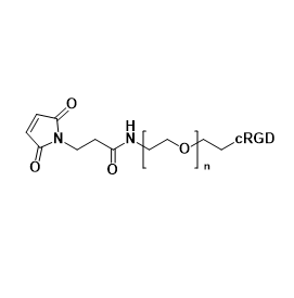 MAL-PEG-cRGD,马来酰亚胺-聚乙二醇-cRGD