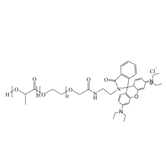 PLA-PEG-RB,聚乳酸-聚乙二醇-罗丹明B