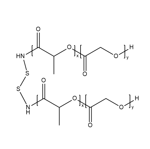 PLGA-SS-PLGA,聚乳酸-羟基乙酸共聚物-双硫键-聚乳酸-羟基乙酸共聚物