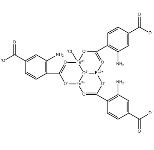 MIL-101-Fe-NH2结构式