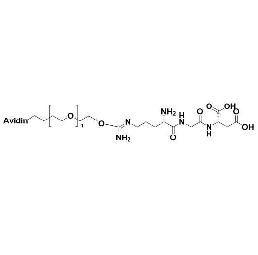 Avidin-PEG-RGD,亲和素-聚乙二醇-RGD