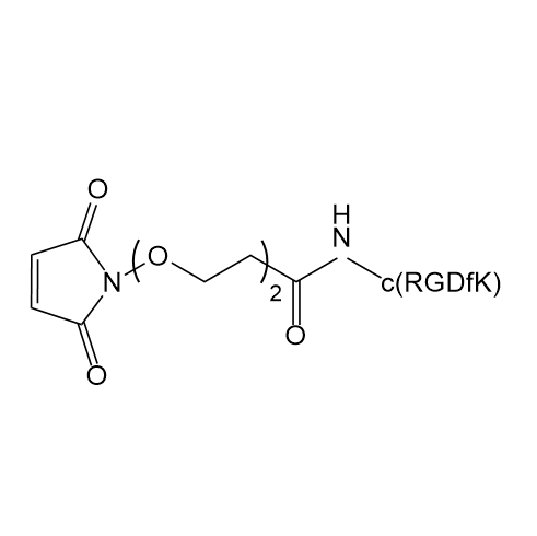 c(RGDfK)-PEG2-MAL,c(RGDfK)肽-聚乙二醇2-马来酰亚胺