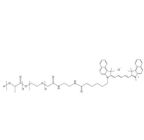 PLA-PEG-Cyanine5.5 聚乳酸-聚乙二醇-花菁染料CY5.5 PLA-PEG-CY5.5 应用