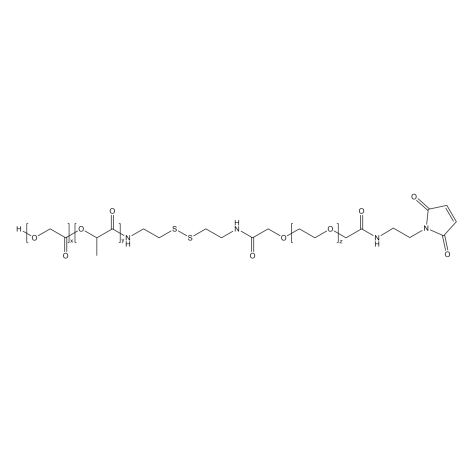 PLGA-SS-PEG-MAL 聚(D,L-丙交酯-co-乙交酯)-二硫键-聚乙二醇-马来酰亚胺 应用