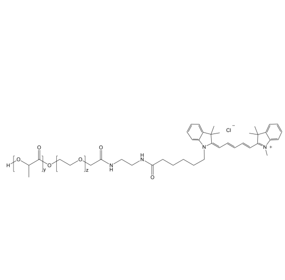 PLA-PEG-Cyanine5 聚乳酸-聚乙二醇-五甲川花菁染料 PLA-PEG-CY5作用机制 
