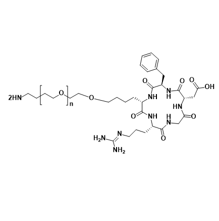 cRGDfK-PEG-NH2,cRGDfK-聚乙二醇-氨基