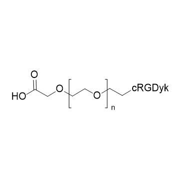 cRGDyk-PEG-COOH,cRGDyk-聚乙二醇-羧酸