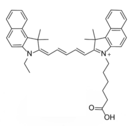 CY5.5-COOH,菁染料Cy5.5-羧基