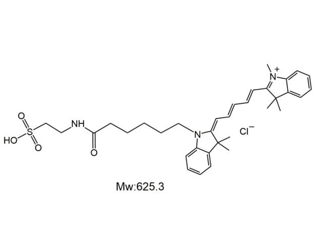 Cy5-Taurine,五甲川花菁染料-牛磺酸