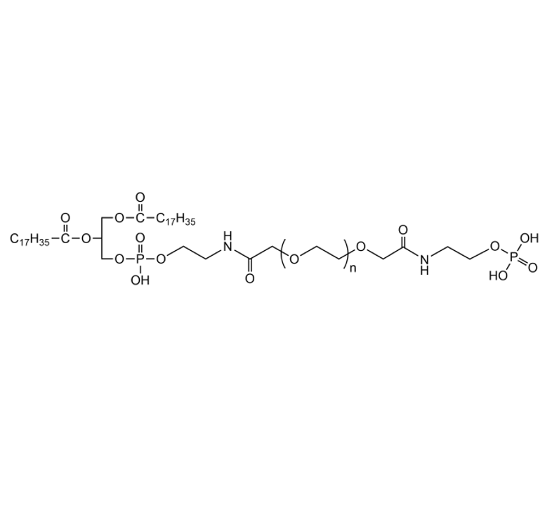 DSPE-PEG-Phosphorylethanolamine,二硬脂酰磷脂酰乙酰胺-聚乙二醇-单磷酸