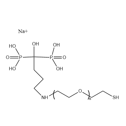 Alendronate Sodium-PEG-SH,阿仑膦酸钠-聚乙二醇-巯基