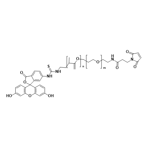 FITC-PLA-PEG-MAL,异硫氰酸荧光素酯-聚乳酸-聚乙二醇-马来酰亚胺