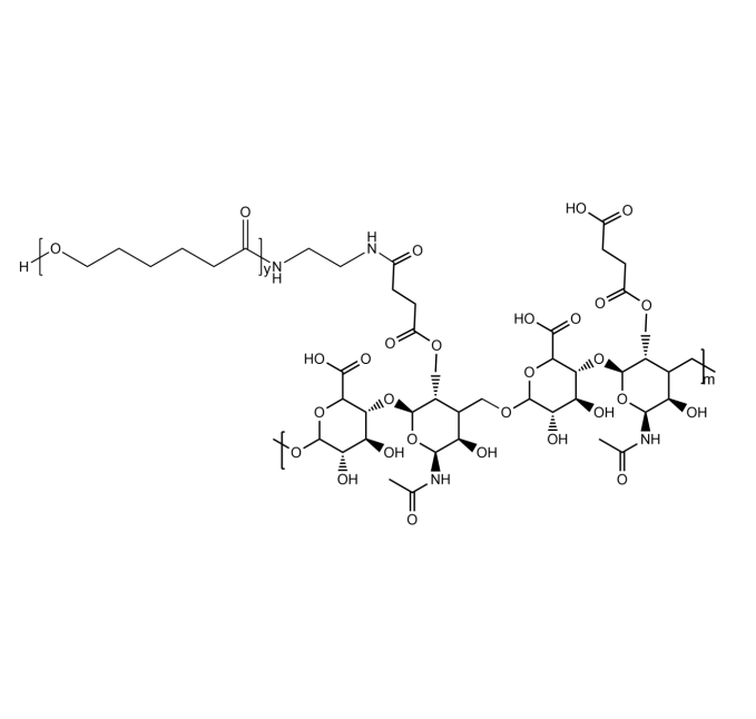 PCL-hyaluronic acid 聚己内酯修饰透明质酸 HA-PCL产品制备