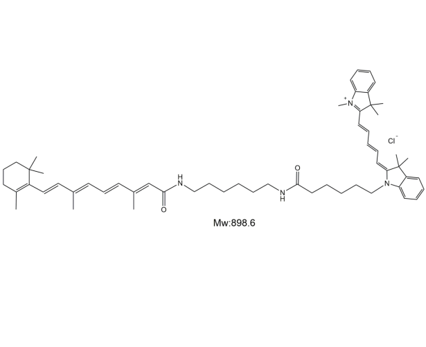 Cy5-retinoic acid,五甲川花菁染料-视黄酸