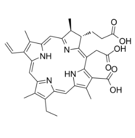 介孔二氧化硅负载Ce6（200nm）的负载量确定  