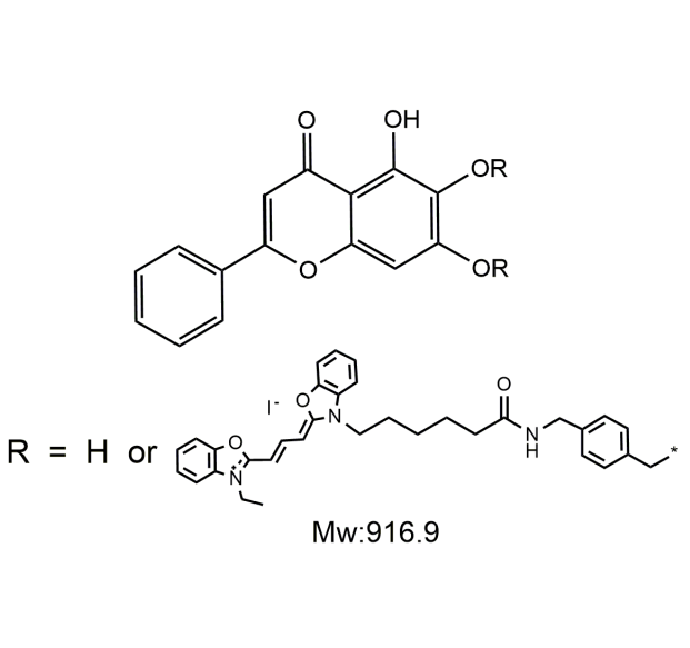 Cy2-Baicalein,菁类染料Cy2-黄芩素