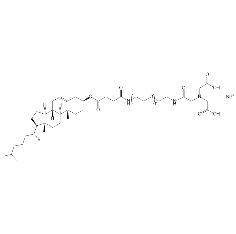 Chol-PEG-NTA-Ni,胆固醇-聚乙二醇-次氮基三乙酸-镍