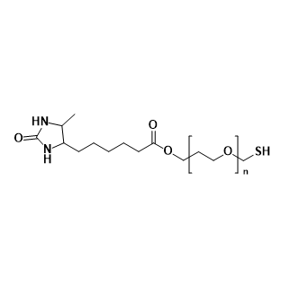 Desthiobiotin-PEG-SH,脱硫生物素-聚乙二醇-巯基