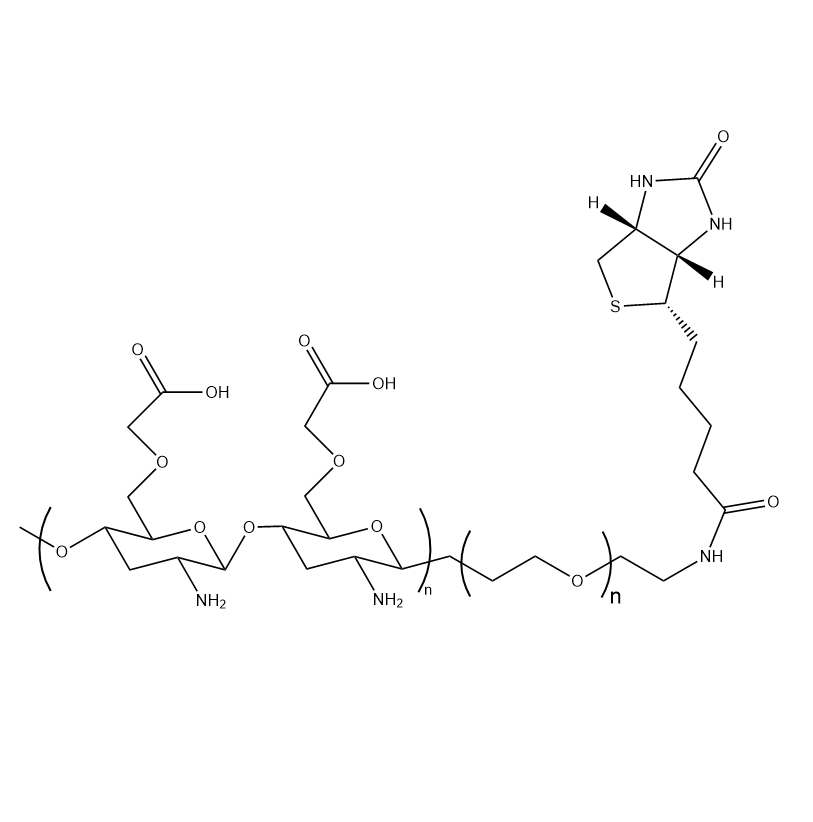 CMCS-PEG-biotin,羧甲基壳聚糖-聚乙二醇-生物素