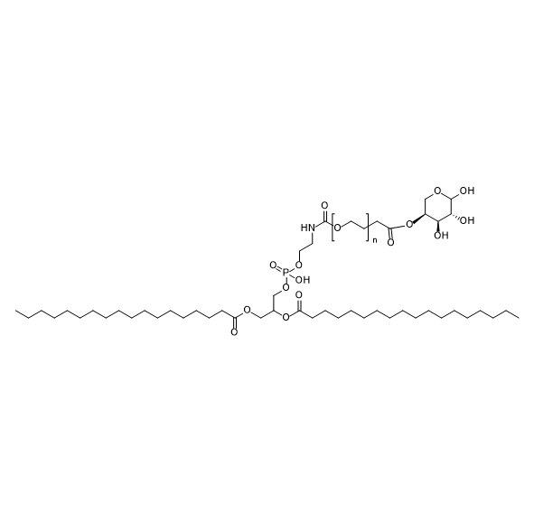 DSPE-PEG-Arabinose,二硬脂酰基磷脂酰乙醇胺-聚乙二醇-阿拉伯糖