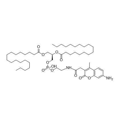 DSPE-AMCA,二硬脂酰磷脂酰乙醇胺-7-氨基-4-甲基香豆素-3-乙酸