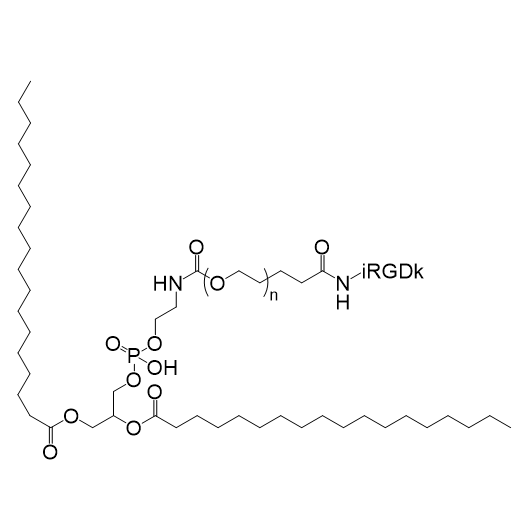 DSPE-PEG-iRGDk,二硬脂酰基磷脂酰乙醇胺-聚乙二醇-iRGDk肽