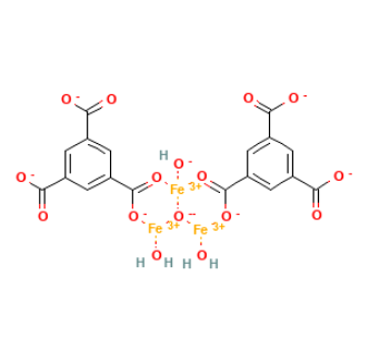 MIL-100 (Fe) 金属有机骨架 MIL-100（铁）的性质  