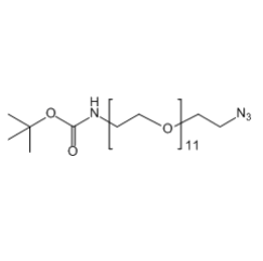 Boc-NH-PEG11-N3,叔丁氧羰基氨基-十一聚乙二醇-叠氮