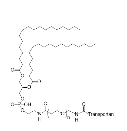 DSPE-PEG-Transportan,二硬脂酰基磷脂酰乙醇胺-聚乙二醇-Transportan肽