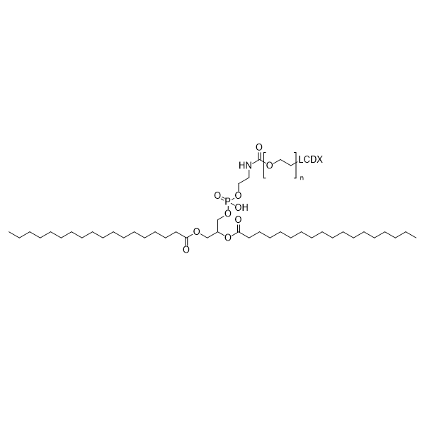DSPE-PEG-LCDX,二硬脂酰基磷脂酰乙醇胺-聚乙二醇-L型肽