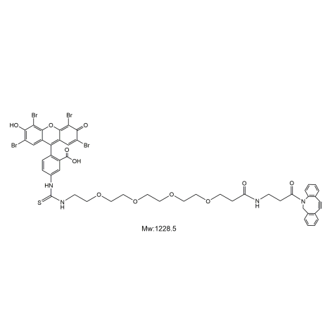 EY(6)-PEG4-DBCO,曙红-四聚乙二醇-二苯并环辛炔
