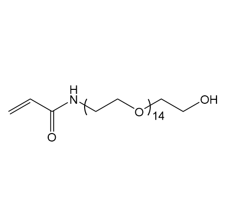 Acrylamide-PEG600-OH,丙烯酰胺-聚乙二醇600-羟基