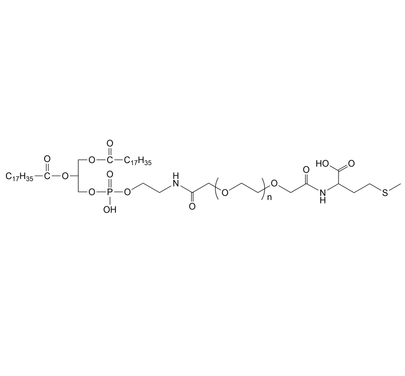 DSPE-PEG-DL-Methionine,二硬脂酰磷脂酰乙酰胺-聚乙二醇-甲硫氨酸