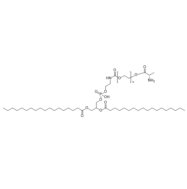 DSPE-PEG-d-alanine,二硬脂酰基磷脂酰乙醇胺-聚乙二醇-D-丙氨酸