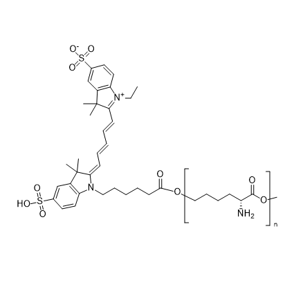 Cy5-PLL,五甲川花菁染料-聚赖氨酸