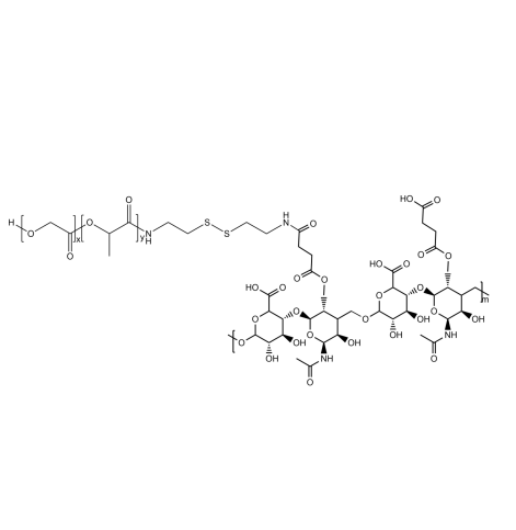 PLGA-SS-HA,聚乳酸-羟基乙酸共聚物-双硫键-透明质酸