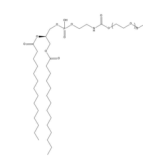 DMPE-PEG-GA-FITC,二肉豆蔻酰磷脂酰乙醇胺-聚乙二醇-甘草次酸-异硫氰酸荧光素