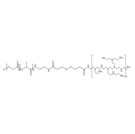 PLGA-SS-PEI,聚乳酸-羟基乙酸共聚物-双硫键-聚乙烯亚胺