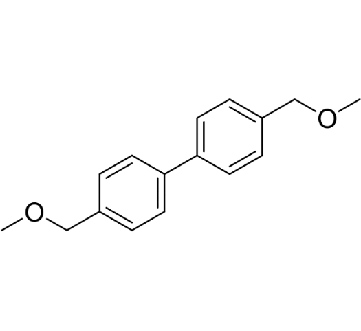 4,4'-双 (甲氧甲基) 联苯 4,4'-联苯二甲基二甲醚的结构式分析
