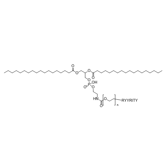 DSPE-PEG-RYYRITY,二硬脂酰磷脂酰乙醇胺-聚乙二醇-RYYRITY