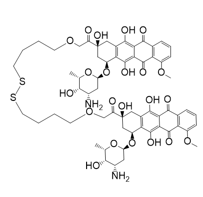 DOX-C4-SS-C4-DOX,阿霉素二硫键二聚体