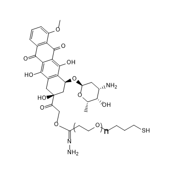 DOX-Hyd-PEG-SH,阿霉素-酰腙-聚乙二醇-巯基