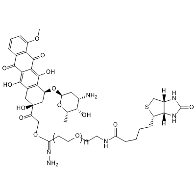 DOX-HYD-PEG-Biotin,阿霉素-腙键-聚乙二醇-生物素