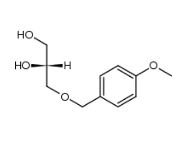 (R)-3-(4-甲氧基苄氧基)-1,2-丙二醇 CAS：109786-74-5的结构分析