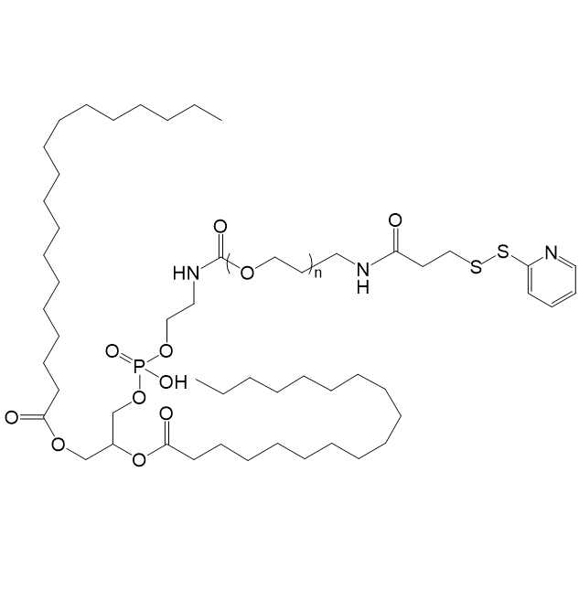 DSPE-PEG-PDP的PEG化程度对脂质体稳定性的影响研究