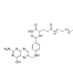 FA-PEG-Alkyne MW：2000 叶酸-聚乙二醇-炔基（分子量 2000）的结构式分析